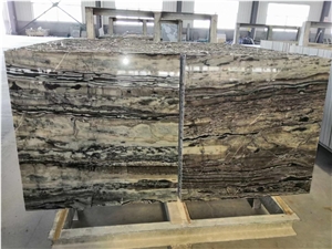 Da Vinci Grain Gey Marble Slabs