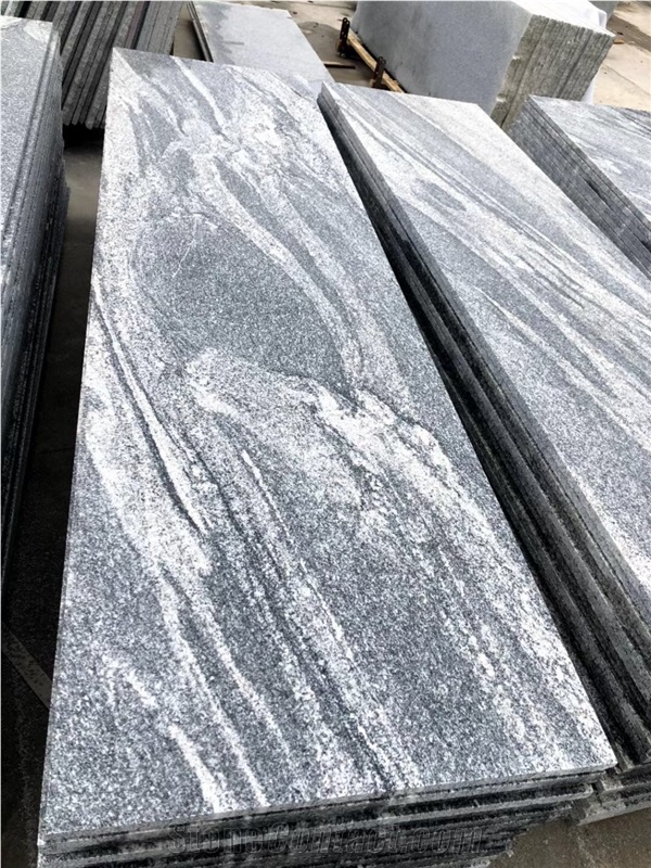Juparana Grey Granite Stone Stair