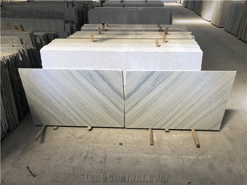 New Viscount White Granite Slab
