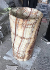 Onyx Basin Sink Standing Form Customized Size