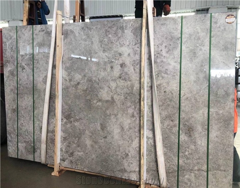 Silver Shadow Dora Grey Marble Slabs Tiles