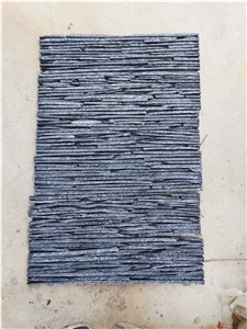 Wall Panel Paving Slate Black and Dark Grey