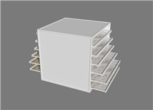 Drawer Rack For Porcelain, Ceramic Tile Sample
