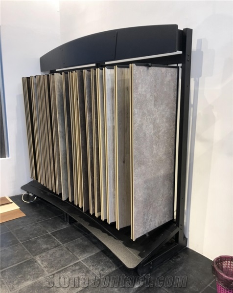 Page Turning Display For Ceramic Tile, Wood Sample