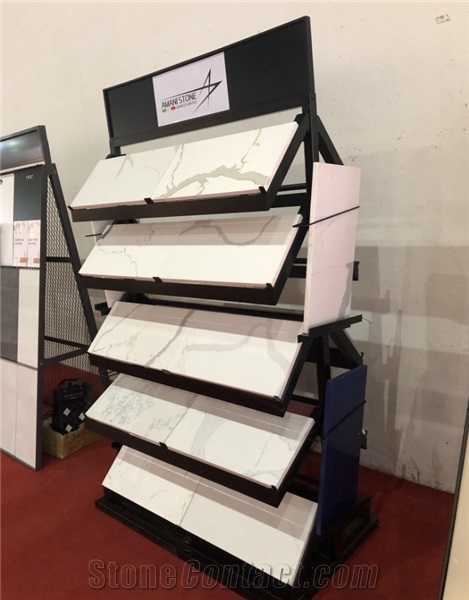 Waterfall Display Stand/Rack For Quartz Marble Granite