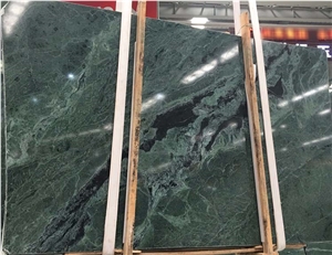 Taiwan Empress Green Medium Marble Slabs And Tiles For Floor