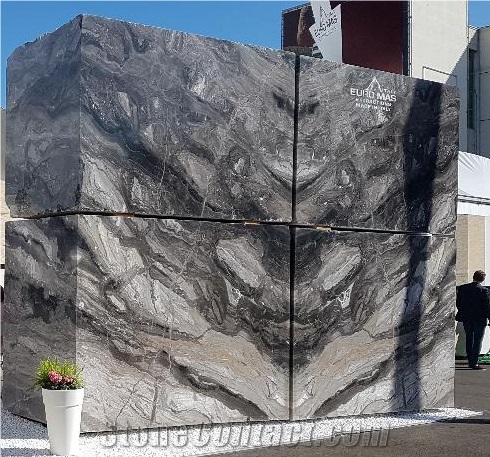 Arabescato Orobico Grey Marble Blocks