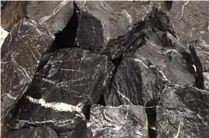 Black Pebbles & Gravels, Flouray Black Stone