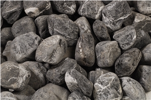 Black Pebbles & Gravels, Flouray Black Stone