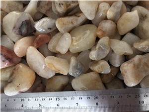 Efes Quartz Stone Flouray Tumbled Pebbles,Gravels