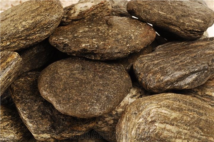 Flat Stone Garden Boulders, Flouray River Stones