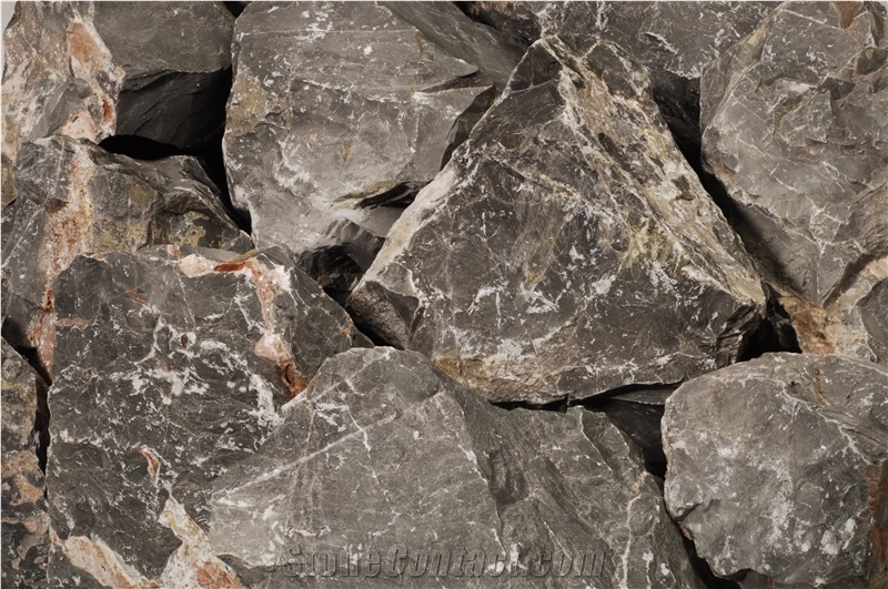 Silver Line Pebbles, Flouray Natural Stone