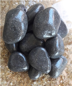 Tumbled Basalt Pebbles & Gravels, Flouray Basalt