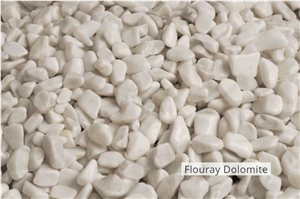White Marble Gravels, Flouray Dolomite Pebbles