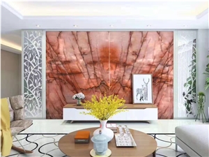 Brazil Crystal Pink Quartzite Polished Countertops