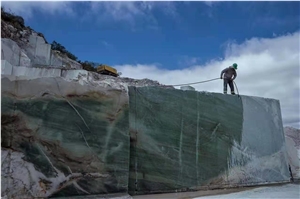 Brazil Royal Green Quartzite Rocks & Blocks