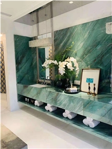 Brazil Royal Green Quartzite Rocks & Blocks