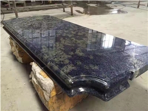Brazil Sapphire Quartzite Blue Polished Countertop