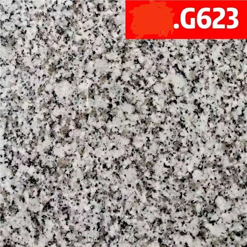 China G681 Granite Light Red Flamed Tiles & Slabs