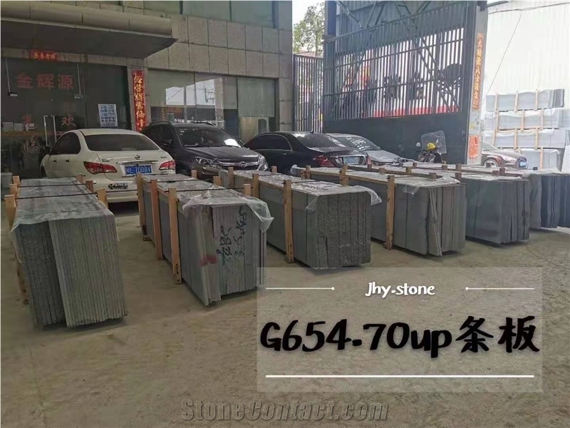 China New G654 Black Granite Polished Tiles &Slabs