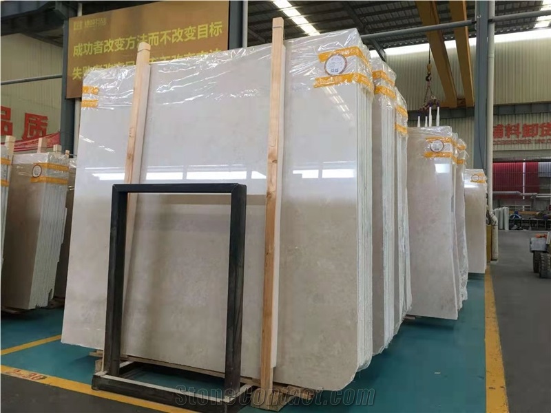 Turkey Ottoman Beige Marble Polished Tiles & Slabs