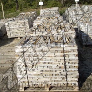 Glitz Wall Stones - Kokal Gneiss Slim Clippings, Suitable for Tiling Of Ornamental Walls