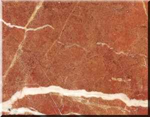Coral Red Marble Slab Tile