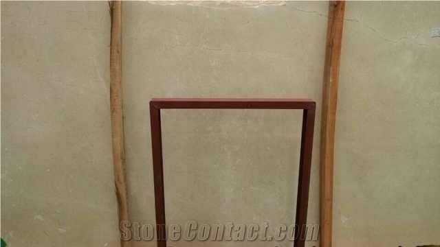 Cream Marfil Marble Slab Tile