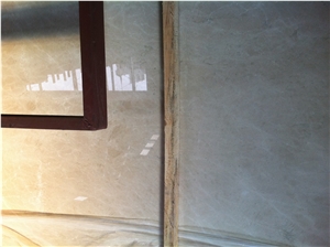 Cream Marfil Marble Slab Tile
