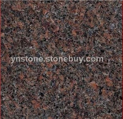 Dakota Mahogany Granite Slab Tile