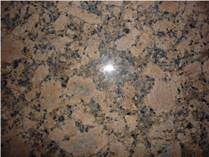 Golden Diamond Yellow Granite Slabs Tiles