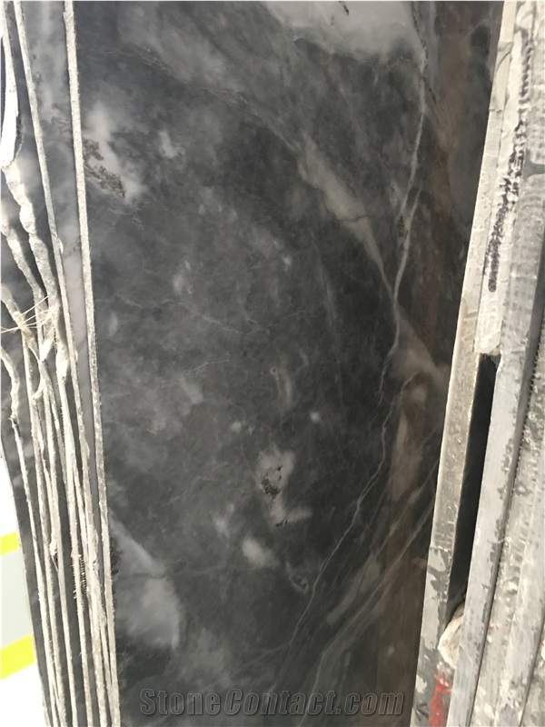 Italy Ice Grey Marble Slab Tile for Walling