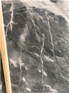Italy Ice Grey Marble Slab Tile for Walling
