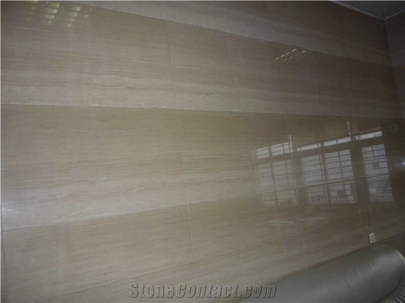 Italy Wood Grain Marble Slabs Tiles