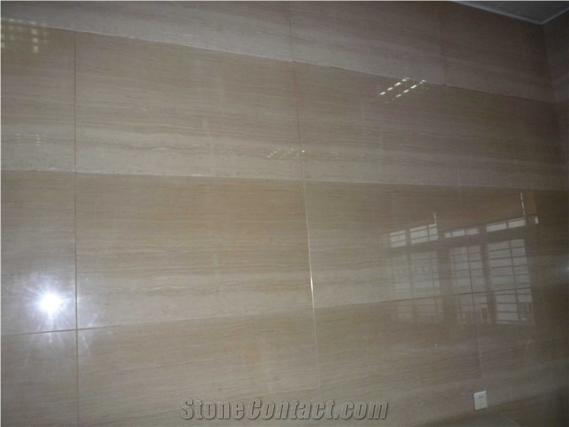 Italy Wood Grain Marble Slabs Tiles