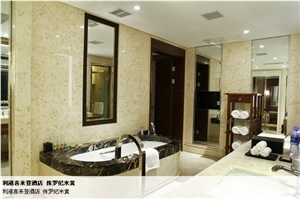 Sofitel Gold Marble Gold Vein Polished Tile Slab