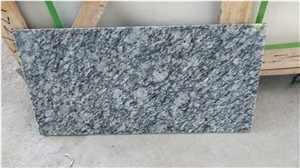 Spray White Granite Polished Sea Wave Slab