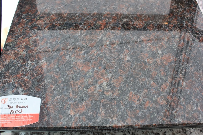 Tan Brown Granite Slabs Tiles