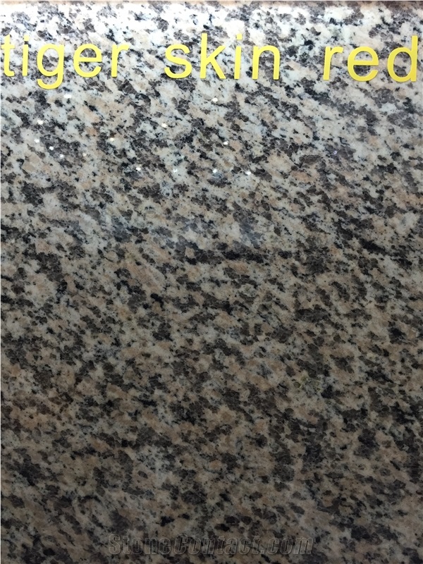 Tiger Skin Red Granite Countertop Slab Tile