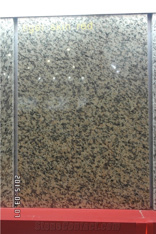 Tiger Skin Red Granite Slabs Tiles