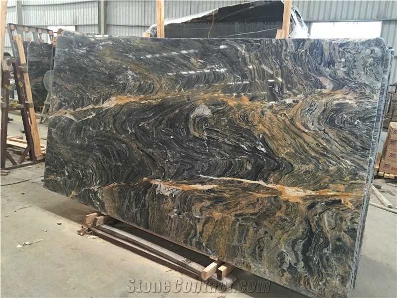 Van Gogh Marble Slab Tile Wall Floor Basin Project