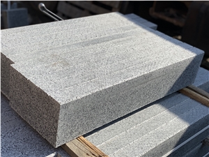 Grey Ukraine Granite Kerbstone-Sawn Cut