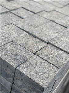 Labradorite Volga Blue Granite Cube Stone