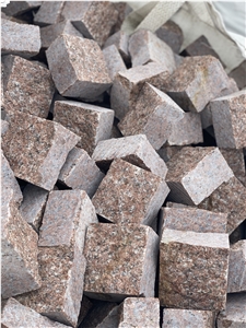Rosa Kyshyn Granite Paving Stone, Cobble Pavers