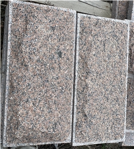 Rosa Raveno Granite Splitting- Face Wall Stone