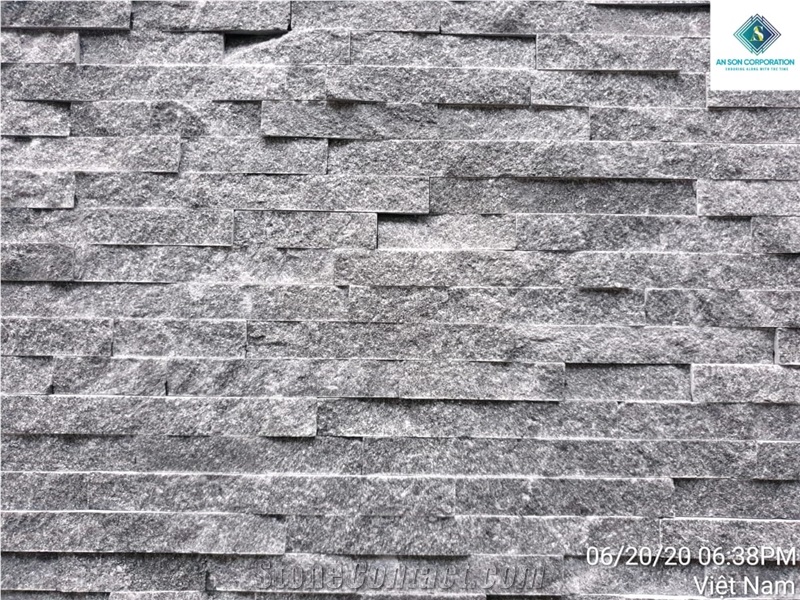 Black Marble Wall Panel 6 Lines