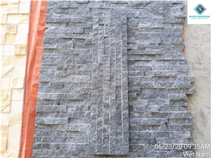Black Marble Wall Panel 6 Lines