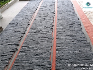 Black Marble Wall Panel 6 Lines