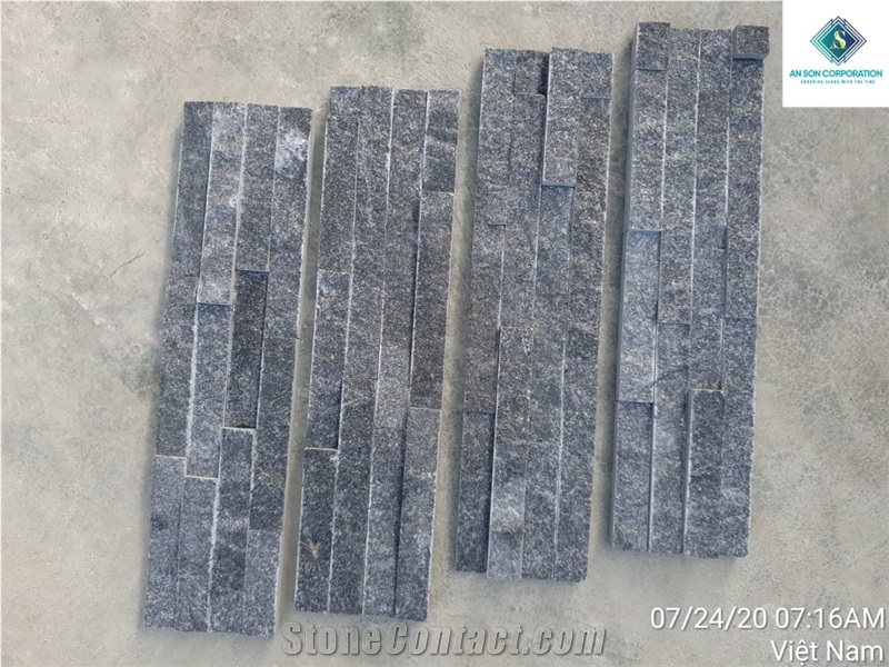 Black Marble Wall Panel 6 Lines