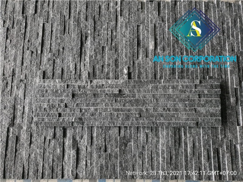 Black Marble Wall Panel Combination 10 Lines